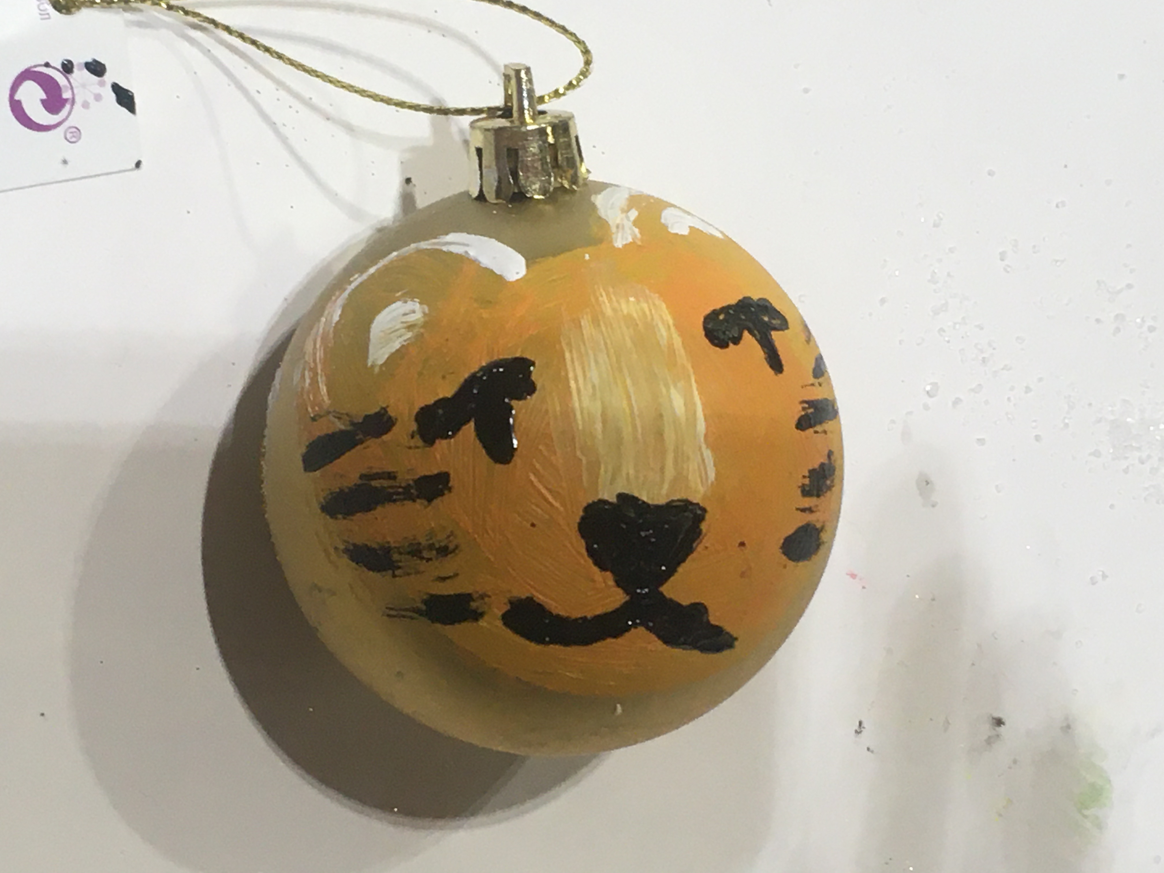 Taller de pintura de adornos navideños - 5