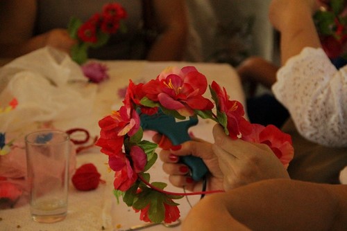 Taller de diademas y coronas florales - 4
