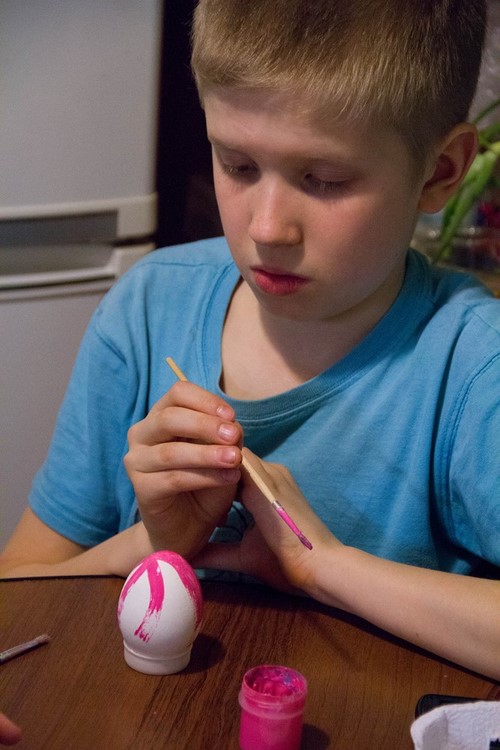 Taller de pintura de huevos de Pascua - 5
