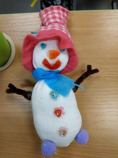 Taller navideño de muñeco de nieve - 4