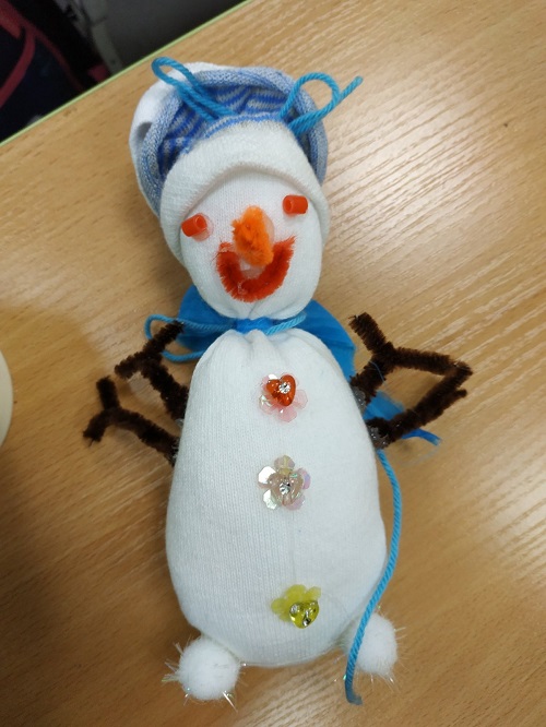 Taller navideño de muñeco de nieve - 6