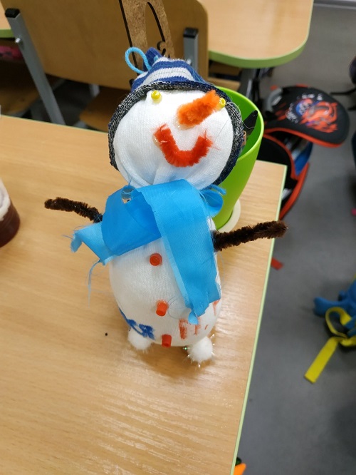 Taller navideño de muñeco de nieve - 7