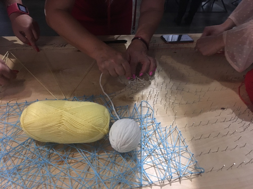 Taller creativo de string art - 3