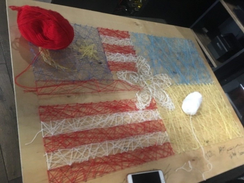 Taller creativo de string art - 5