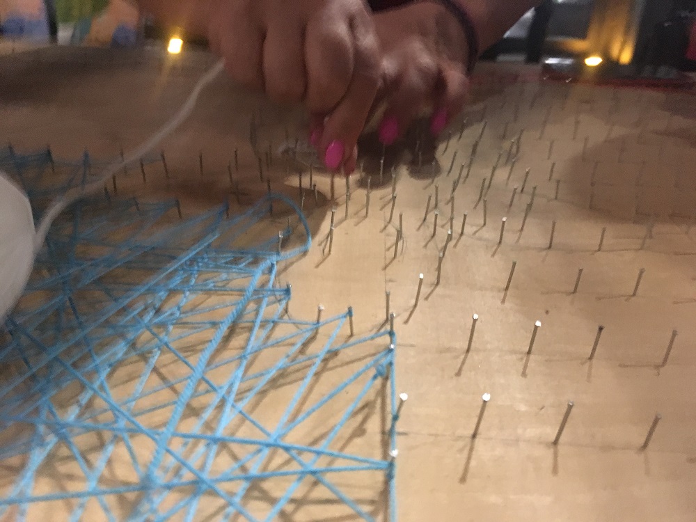 Taller creativo de string art - 6