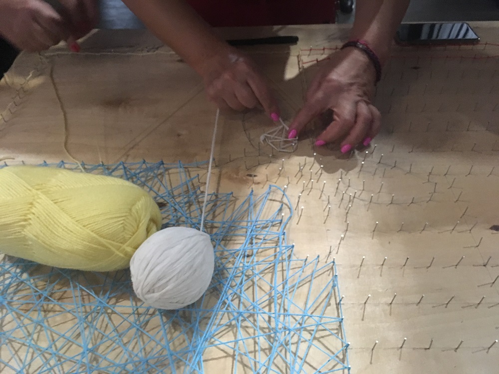 Taller creativo de string art - 7