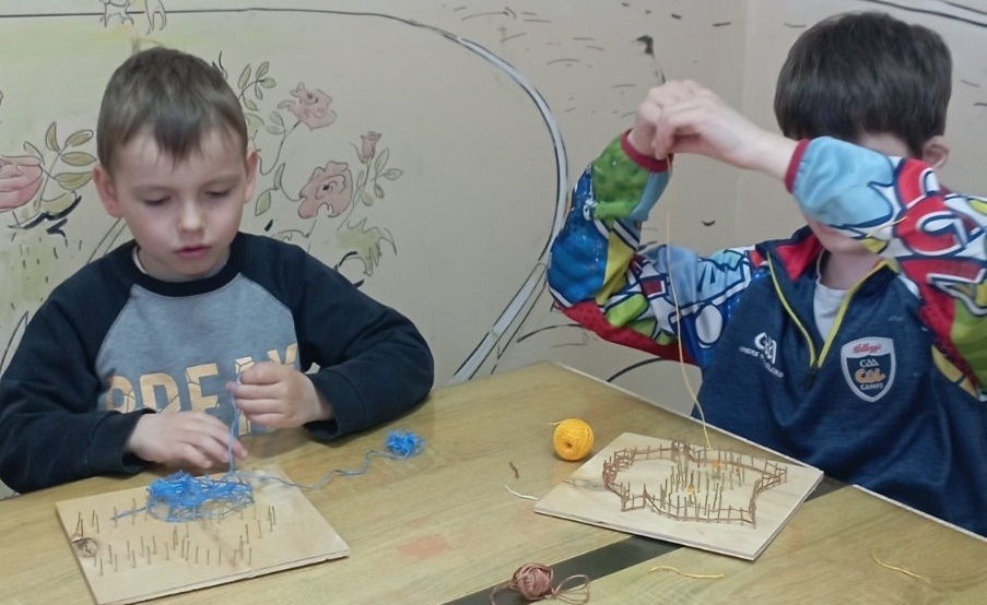 Taller creativo de string art - 11
